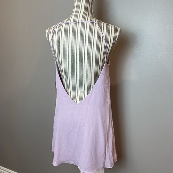 Pink Orchid Mini Slip Dress - Picture 2 of 7
